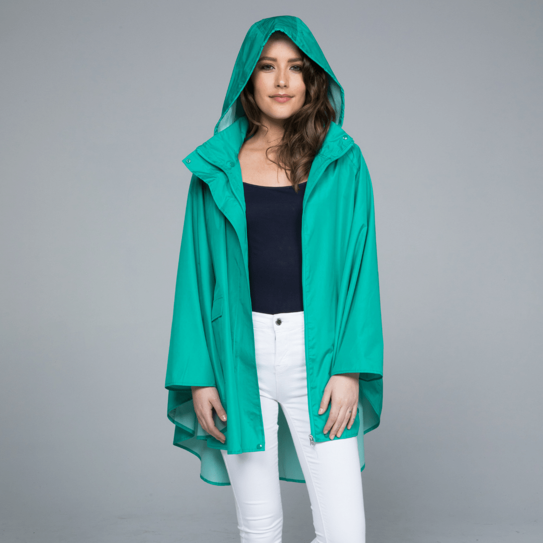 Arcadia Womens Waterproof Rain Poncho November Rain USA